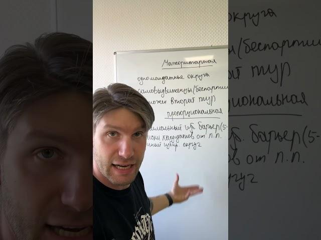 Избирательные системы #егэобществознание #егэ2024