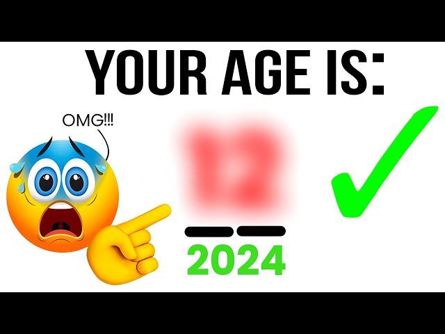 This Video Will Guess Your Age in 2024 