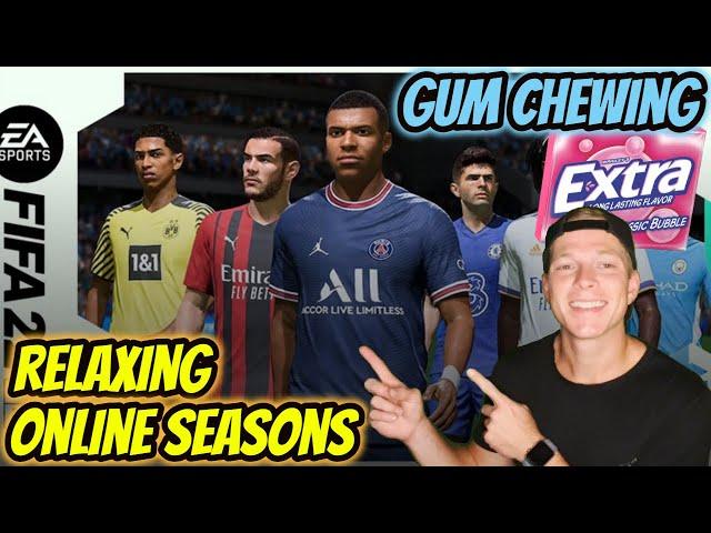 ASMR Gaming: FIFA 22 | Relaxing Seasons Games! - Gum Chewing & Whispering