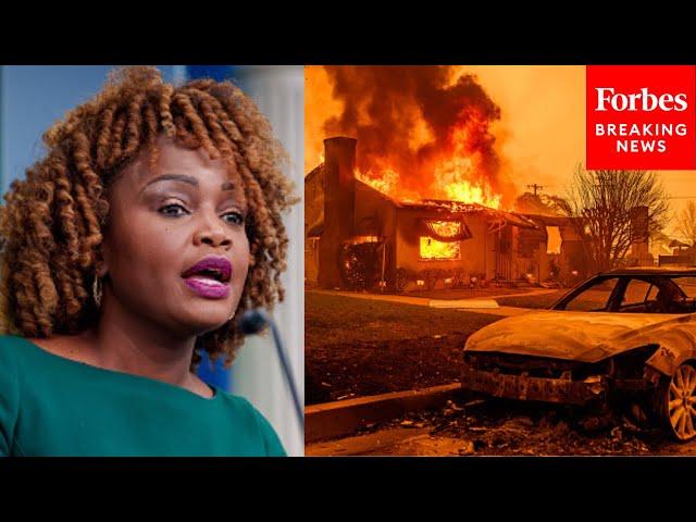 Karine Jean-Pierre Asked About GOP Proposal To Tie Wildfire Aid To Increasing Debt Ceiling