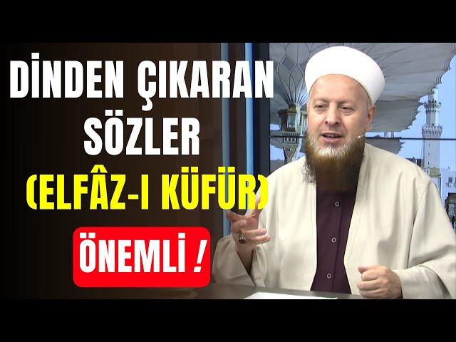 Halk Arasında Yaygın Olarak Kullanılan Dinden Çıkaran Sözler (Elfâz ı Küfür) | Nur Pınarı 244. Bölüm