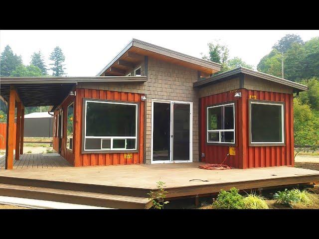 Absolutely Stunning De Lux Container Home with Full Floor Plan by Relevant Buildings