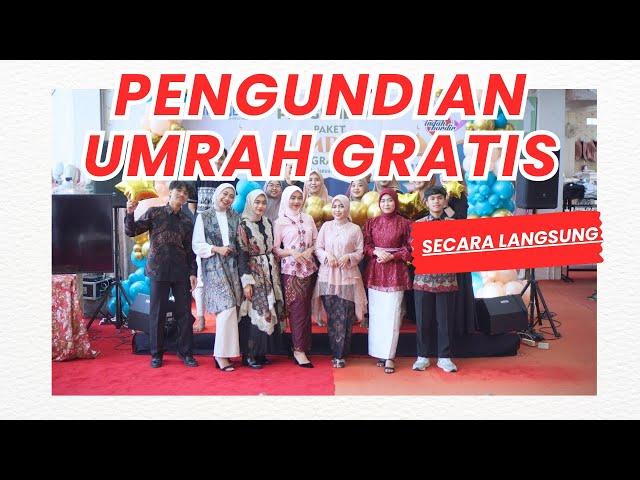 Pengundian Umrah Gratis Indah Bordir !!! HADIAH DIUNDI SECARA LANGSUNG