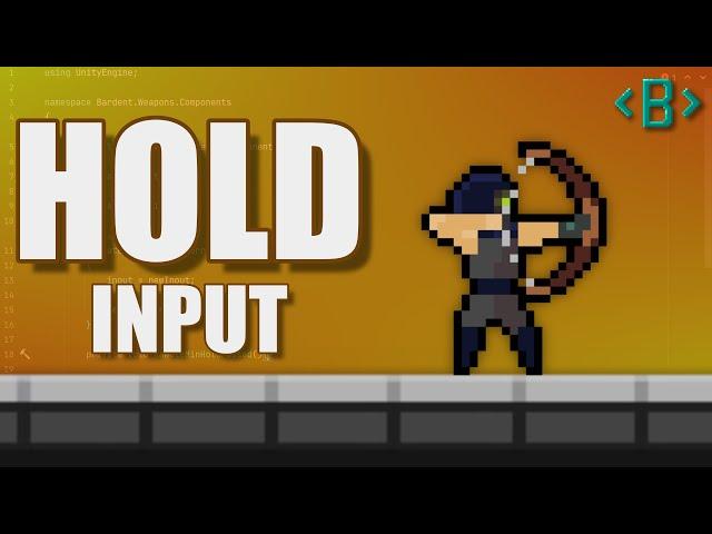 Tracking and Using Hold Input - Multi-Weapon System in Unity - Part 17