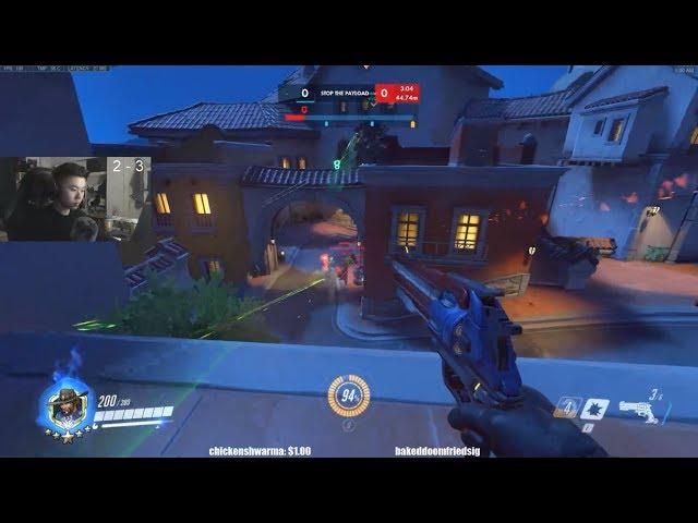 Overwatch Derrek Monster Gameplay As Mccree With 63% KP