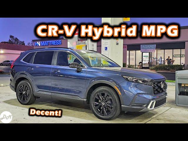 2023 Honda CR-V Hybrid – MPG Test | Sport Touring Highway Fuel Economy & Range