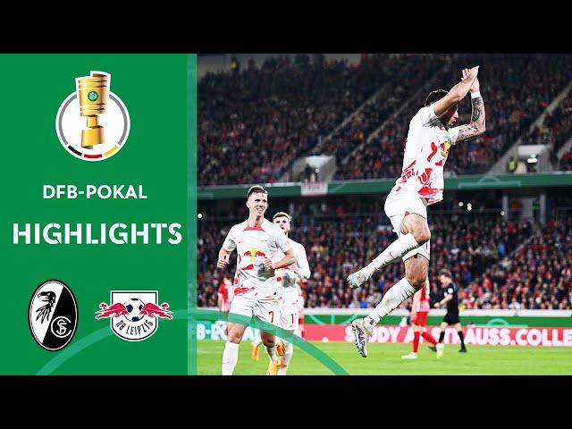 RBL DOMINATED Semi-Final clash | SC Freiburg vs. RB Leipzig 1-5 | Highlights | DFB-Pokal Semi-Final