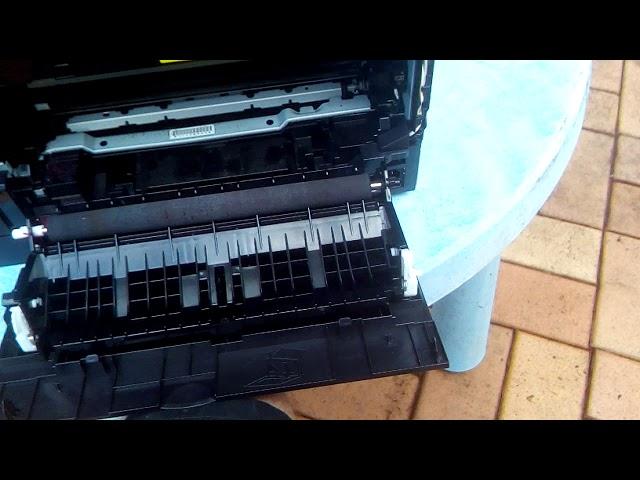 HP LaserJet pro 200 m276 cover open rear door error Part 1