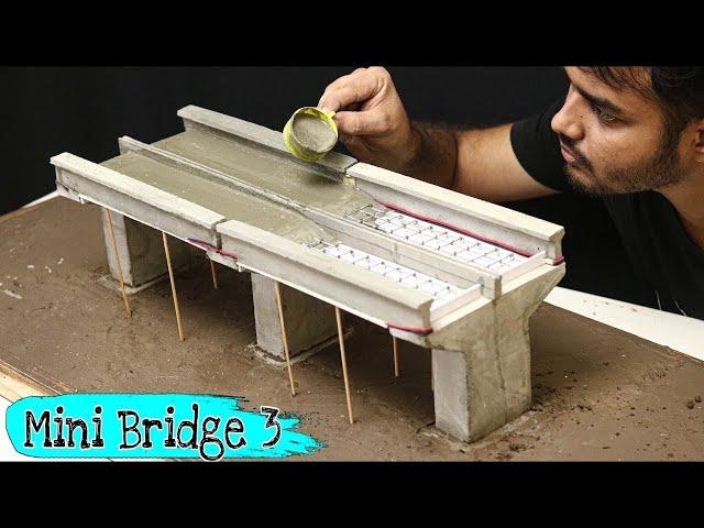 Concrete Bridge Model || Miniature Construction || Creative Channel