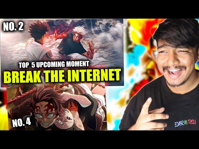 Top 5 upcoming Anime moments that will Break the INTERNET!