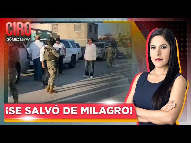 Candidata a la alcaldía de Matamoros quedó atrapada en una balacera; así narró los hechos | Ciro
