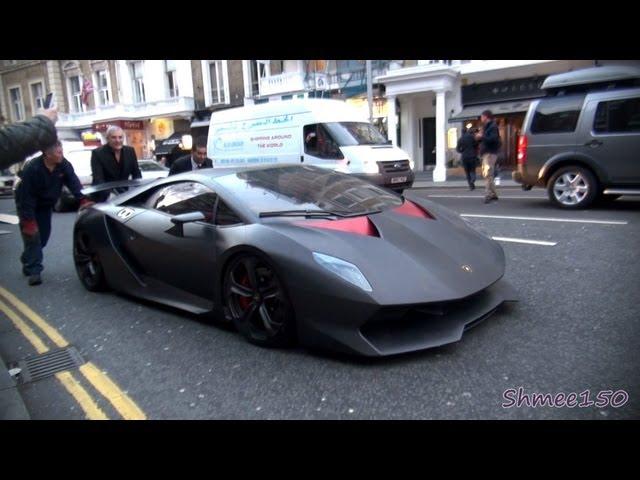 Lamborghini Sesto Elemento £2.3m Hypercar - First time in London