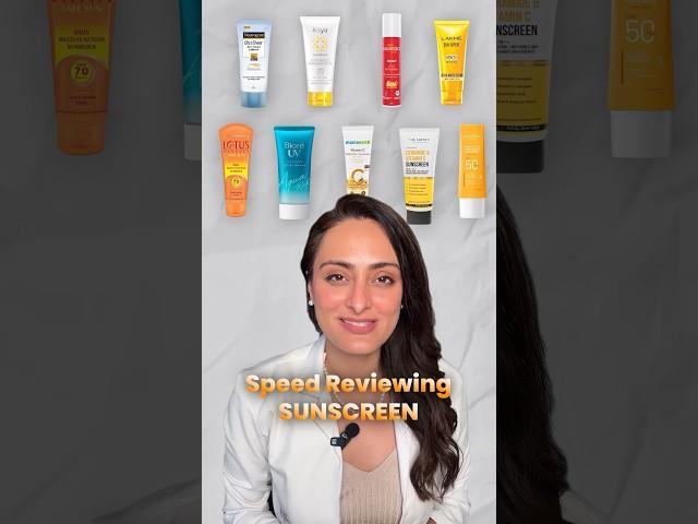 Sunscreen speed review part 2 | dermatologist suggests