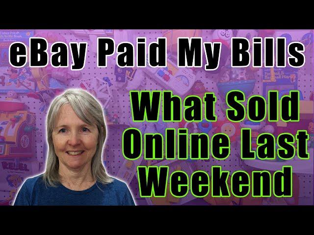 eBay Paid My Bills. Making A Living Selling Online