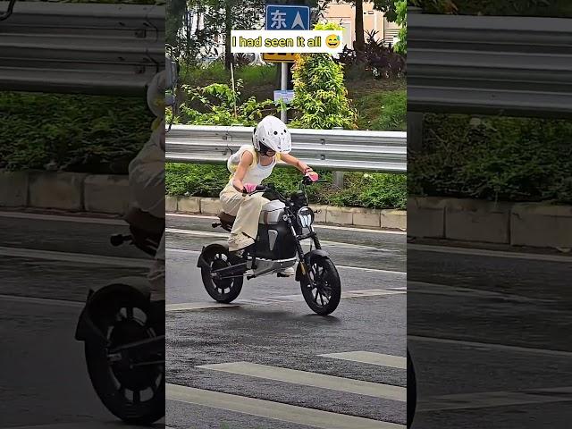 I feel so powerful  #viral #funny #motovlog #trending #top #motorcycle #cute #bikelover #shorts