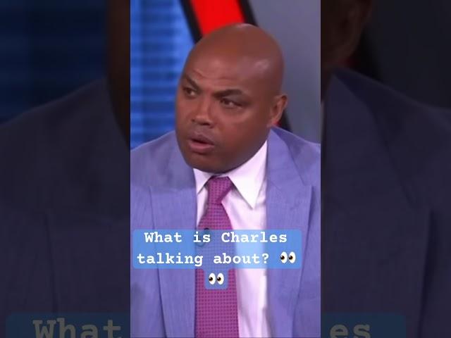 Charles Barkley BIG discussion lol  #shorts #entertainment #nba