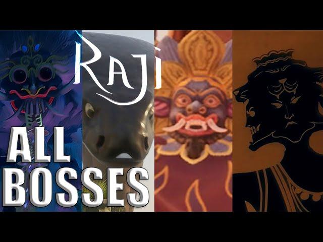 ALL BOSSES [ RAJI : An Ancient Epic ]