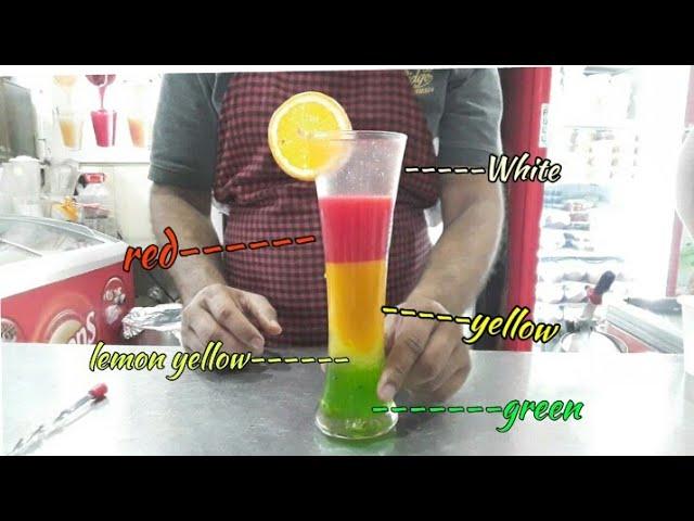 4 layer mocktail | In one glass