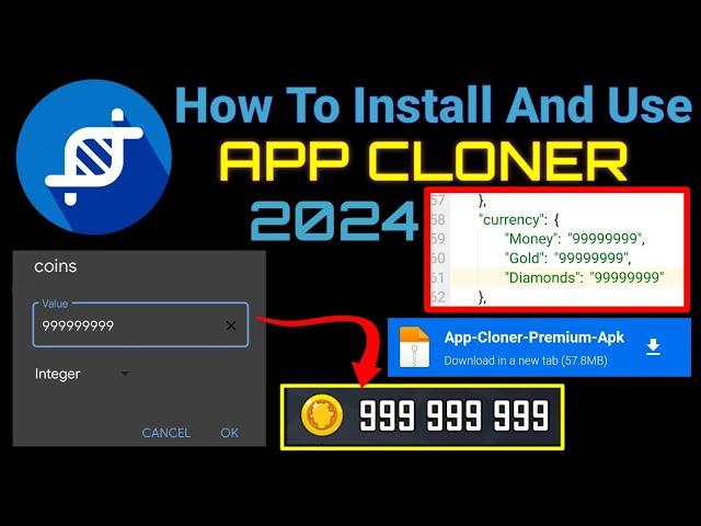 How To Install And Use APP CLONER in 2024