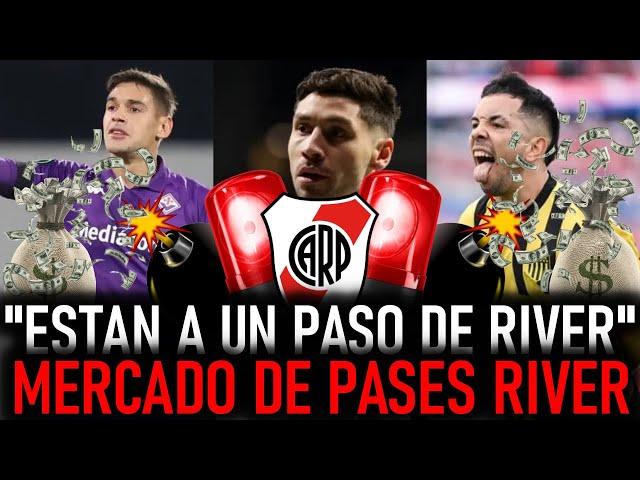 "RIVER LOS ESPERA EL 1RO DE ENERO" ¿LLEGAN LOS PRIMEROS REFUERZOS? MERCADO DE PASES de RIVER PLATE