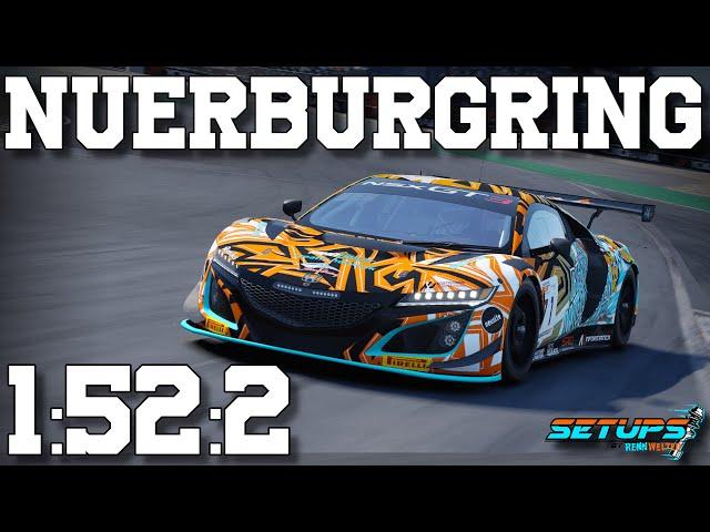 HONDA NSX EVO GT3 Nürburgring 1:52:2 - RennWelten Setups - Assetto Corsa Competizione