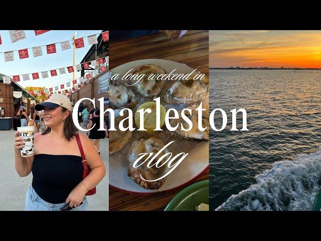 charleston sc travel vlog | food, shopping, activities + more