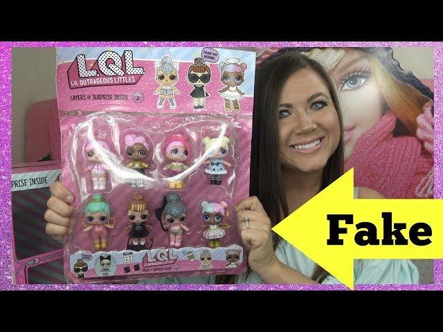 Fake LOL dolls Series 2 Wave 2 BIG SURPRISE LQL