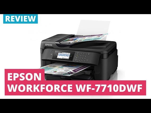 Printerland Review: Epson Workforce WF-7710DWF A3+ Colour Multifunction Inkjet Printer