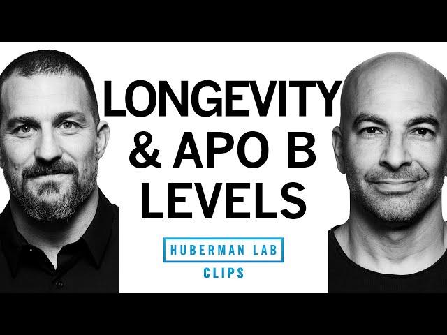 Why Low Cholesterol & ApoB Levels Are Critical for Longevity | Dr. Peter Attia & Dr. Andrew Huberman