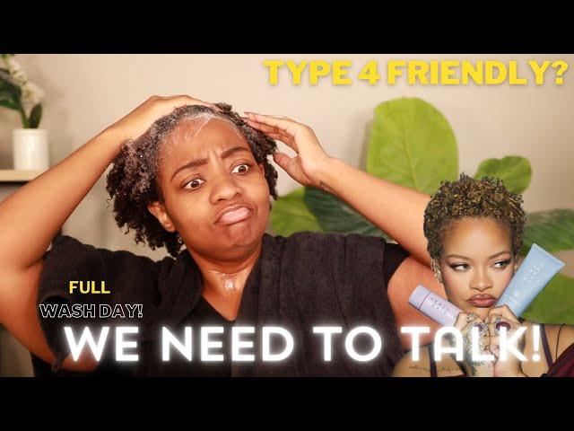 Hey, RIHANNA!!!! Chile, I Tried Fenty Hair On My Type 4 Natural Hair!