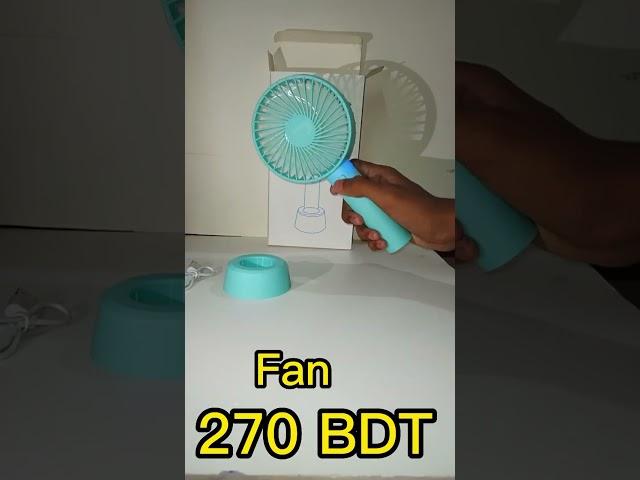 Mini Portable fan under 300 BDT