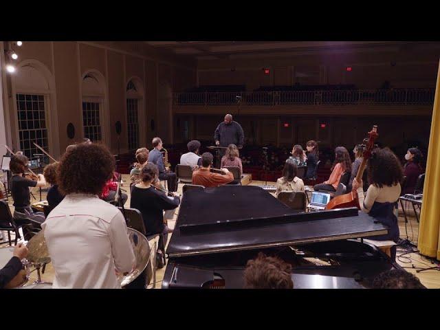 2021 Harvard New Music Ensemble Final Concert feat. Mari Kimura, Tariq Al-Sabir, and Tyshawn Sorey