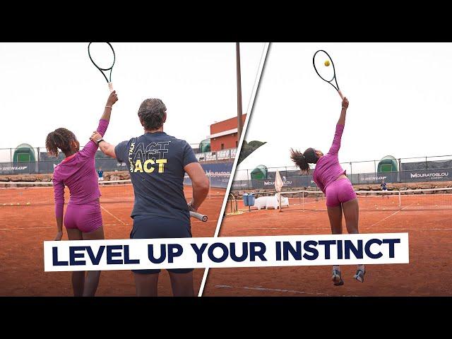 The best way to progress in tennis