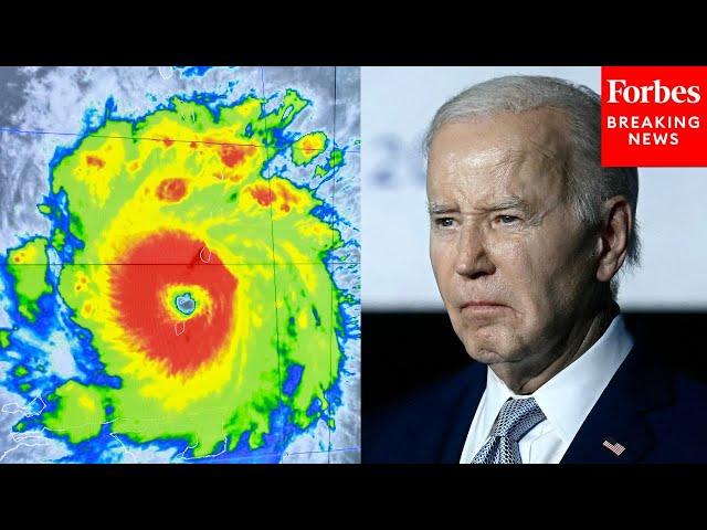 JUST IN: Biden Delivers Remarks On Extreme Weather As Hurricane Beryl Strengthens To Category 5