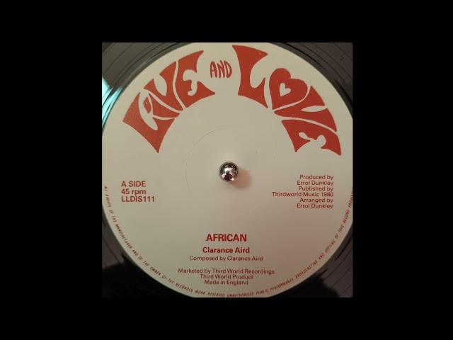 Clarence Aird - African (Live And Love) 1980