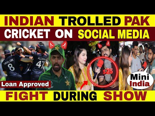 PAKISTAN CRICKET TEAM TROLLED FOR 25 DOLLARS | EMBARRASSING DEFEAT FROM USA | Public Reaction