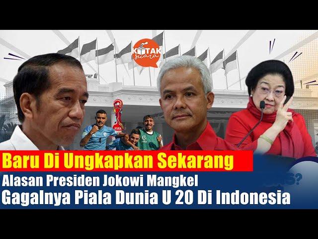 Masih Ingat..?? Presiden Jokowi Mangkel Gagalnya Piala Dunia U 20 Di Indonesia,..Ini Alasanya