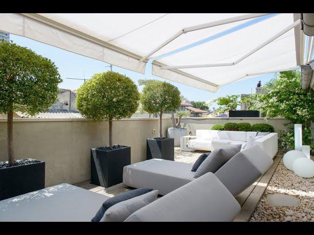 Penthouse Neve Tzedek Tel Aviv 4 room with fantastic outdoor patio for vacation rental