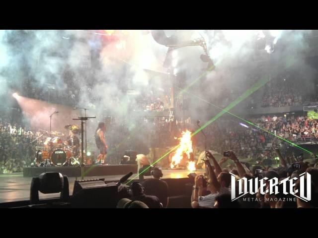 Metallica Stage Accident In Edmonton 2012