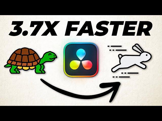 Edit 3.7x Faster in Davinci Resolve with These 5 Hacks