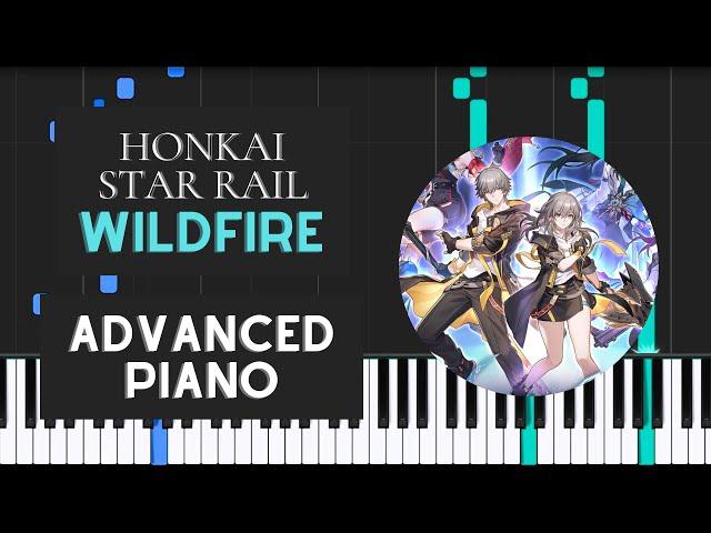 Wildfire (Advanced Piano Tutorial) - Honkai Star Rail