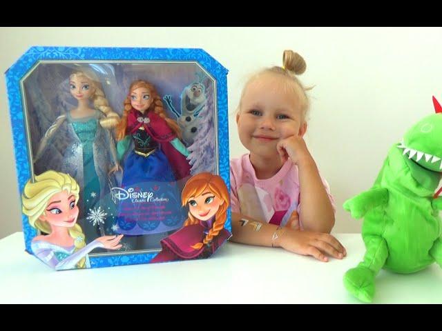 Анна и Эльза Холодное Сердце куклы распаковка Anna and Elsa Frozen dolls unboxing