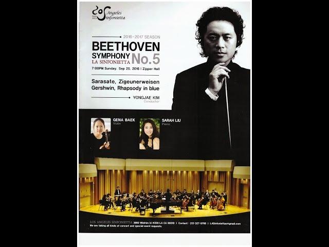 Beethoven Symphony No.5 1st mov performed by LA sinfonietta.