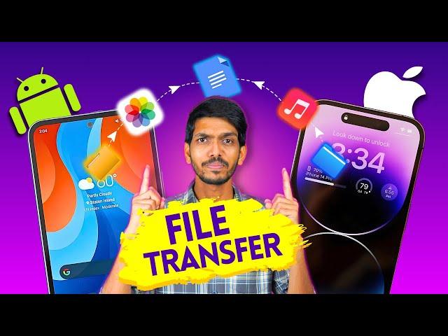 Transfer Files From iPhone to PC, Android, Laptop - Without Cable - Transfer to Any Device - 2 Mins