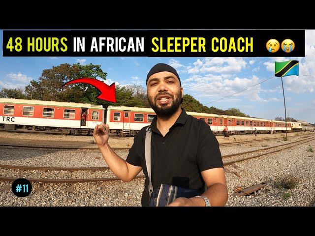 48 Hours In Africa's Worst & OLDEST TRAIN Tanzania! (Sleeper Trains of Africa)