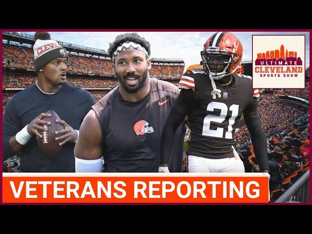 What you can expect as the Cleveland Browns' veterans report to training camp today