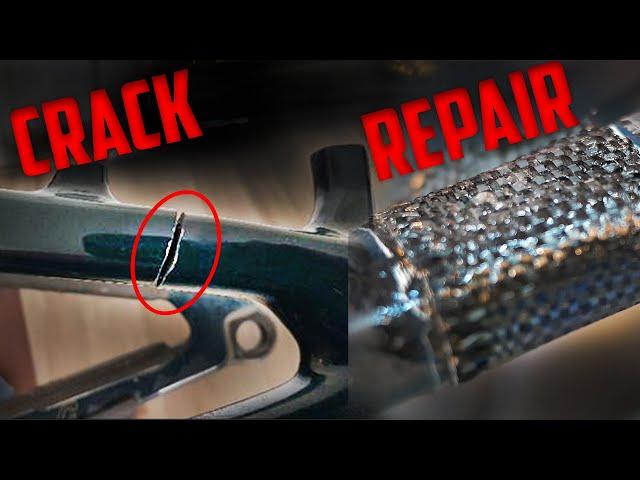 DIY Carbon Rahmen reparieren | MTB Carbon fiber frame repair