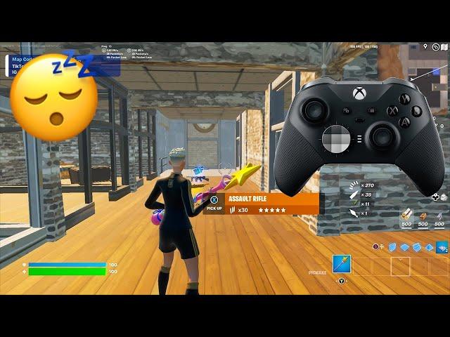 Xbox Elite Series 2 Controller ASMR (Fortnite Tilted Zone Wars Gameplay) 4K