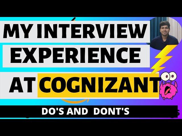 Cognizant GenC Next Interview Experience️‍ | Guide for GenC Next | GenC Next full procedure