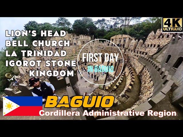 3 DAYS in BAGUIO CITY, Day 1 #cordillera #insta360 #philippines